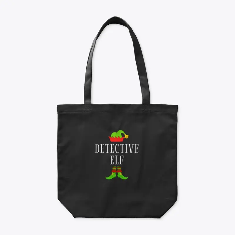 Detective Elf Costume Funny Christmas Xm